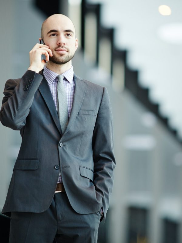 Businessman on travel